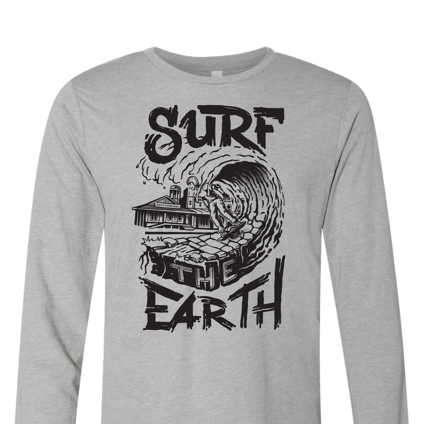 Surf the Earth T-Shirt - Long Sleeve
